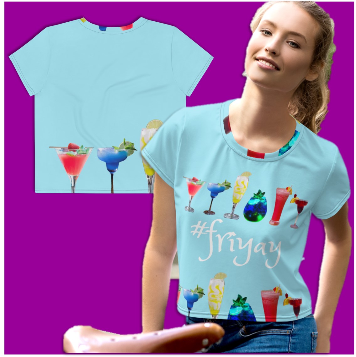 gym-crop-top-for-women-girls-wickedyo-crop-tee-baby-blue 4